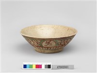 五彩囍字碗藏品圖，第3張